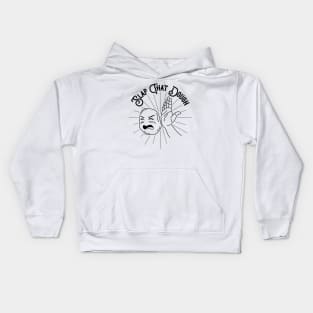 Slap That Dough (Black) Kids Hoodie